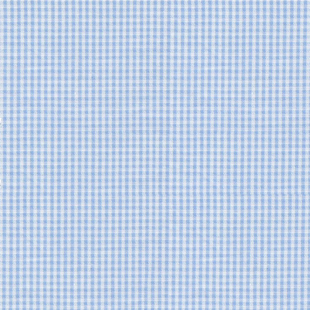 White/ Sky Blue Check